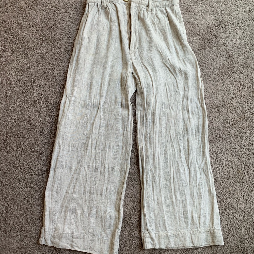 COPY - Christy Dawn The Mara Trouser in Flax (S)